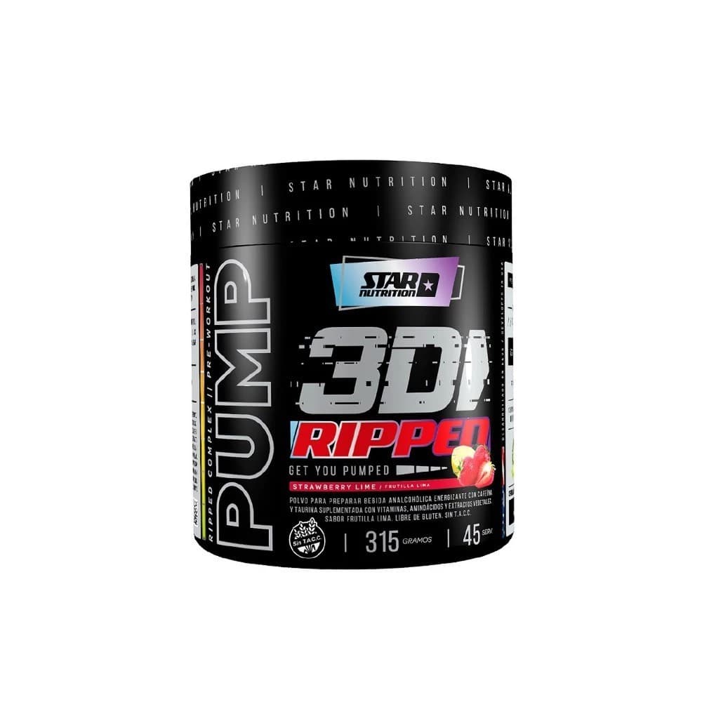 Pump 3D Ripped - Pre-entreno | LUB ENERGY