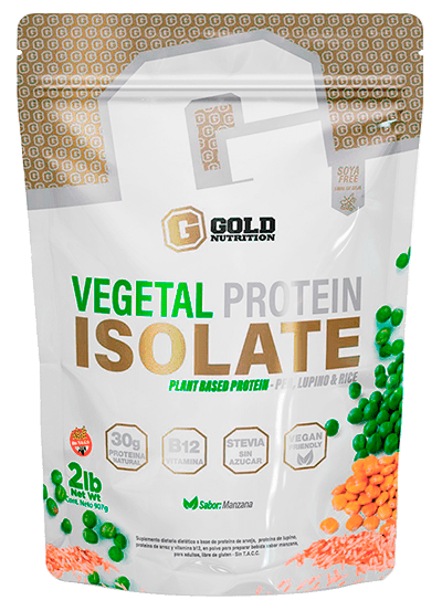 Gold Nutrition vegetal protein Isolate - Proteina | LUB ENERGY