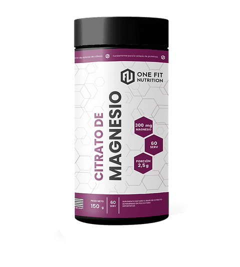 ONE FIT citrato de magnesio - Magnesio | LUB ENERGY